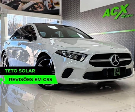 Mercedes-Benz A-200 1.3 TB Advance Aut. 2020 Branco — foto 1 de 3