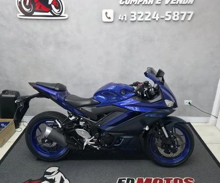YAMAHA YZF R-3 321/ABS 2024 Azul — foto 1 de 3