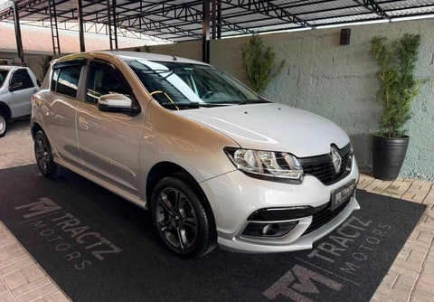 Renault Sandero 2019 Prata — foto 1 de 3