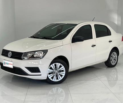 Volkswagen Voyage 1.0 Flex 12V 4p 2023 Branco — foto 1 de 3
