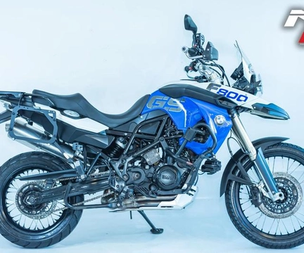 BMW F 800 GS Triple Black/trophy 2012 Azul — foto 1 de 3