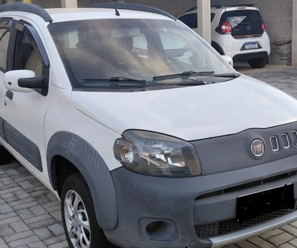 Fiat Uno 2012 Branco — foto 1 de 3