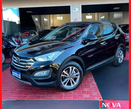 Hyundai Santa Fé 2015 Preto — foto 1 de 3