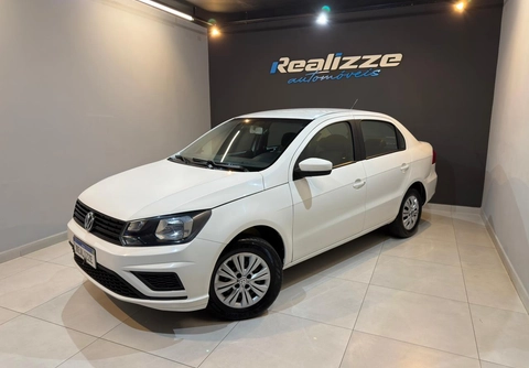 Volkswagen Voyage 1.0 Flex 12V 4p 2019 Branco — foto 1 de 3