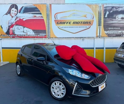 Ford Fiesta SE 1.6 16V Flex 5p 2019 Preto — foto 1 de 3