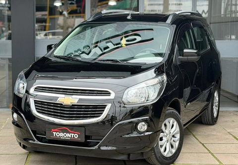 Chevrolet Spin 2018 Preto — foto 1 de 3