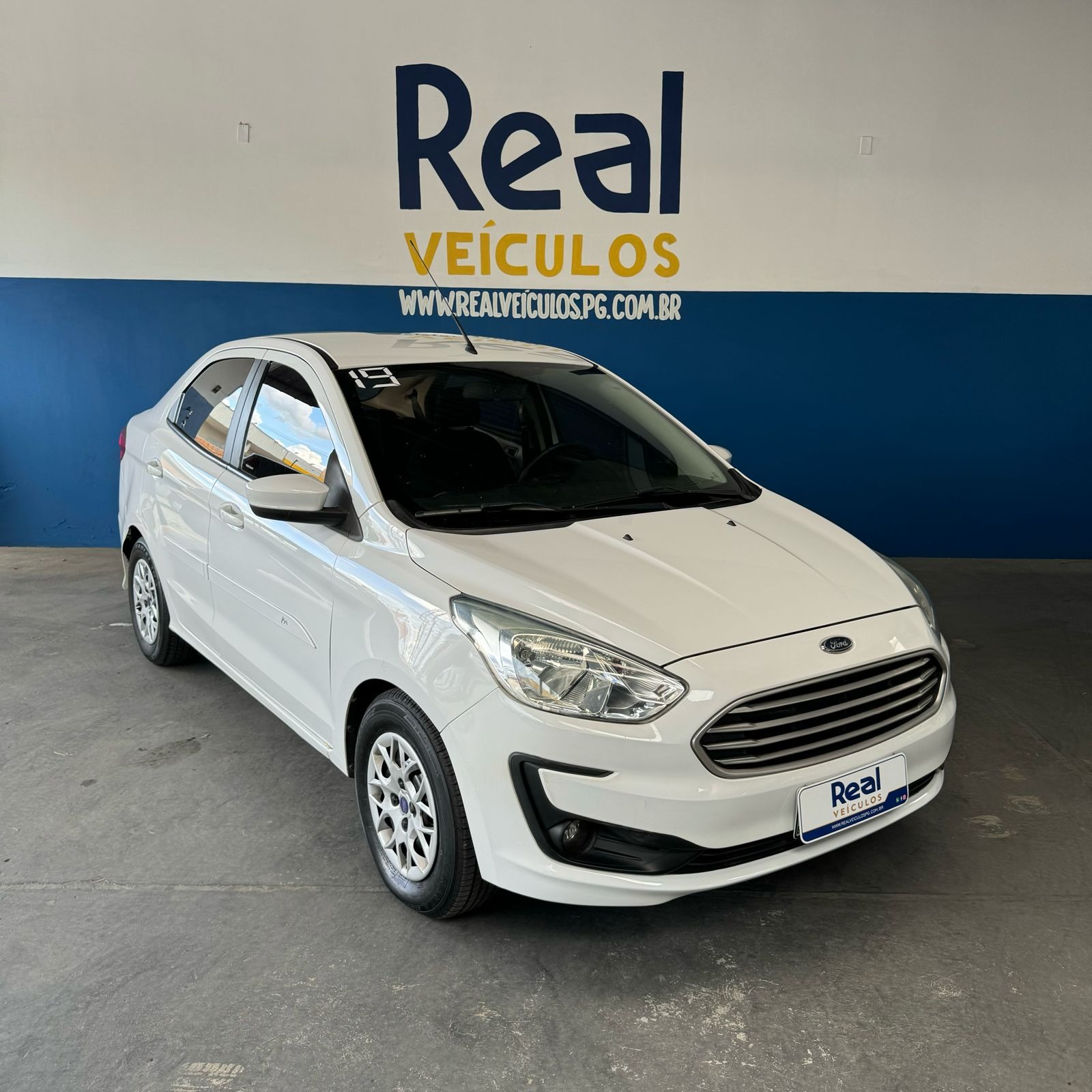 Ford Ka + Sedan 1.0 SE/SE PLUS TiVCT Flex 4p na cor Branco em Ponta Grossa / PR - 26164