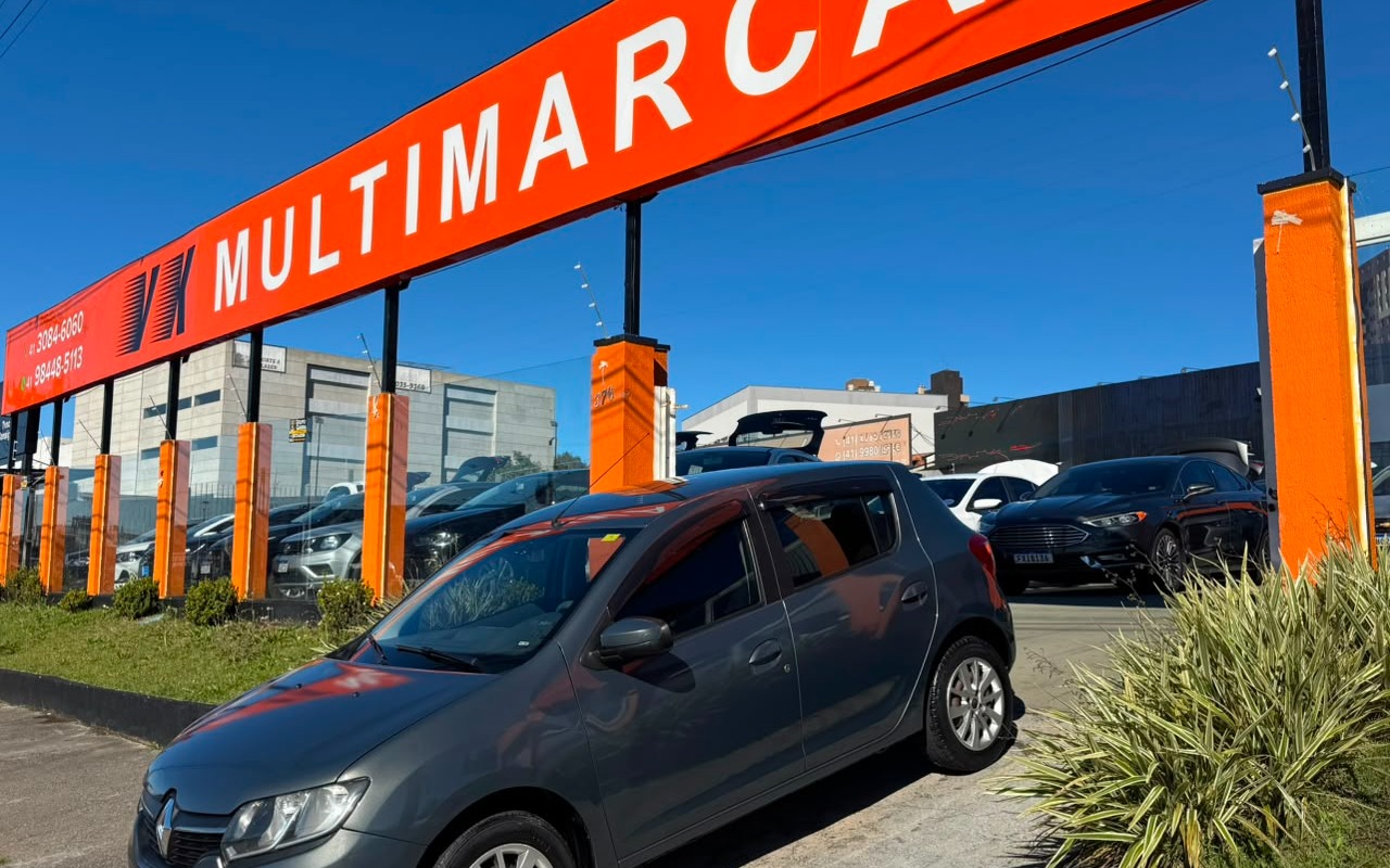 Renault Sandero 2016 Cinza — foto 1 de 3