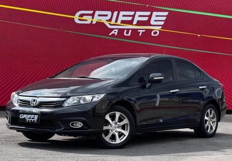 Honda Civic 2012 Preto — foto 1 de 3