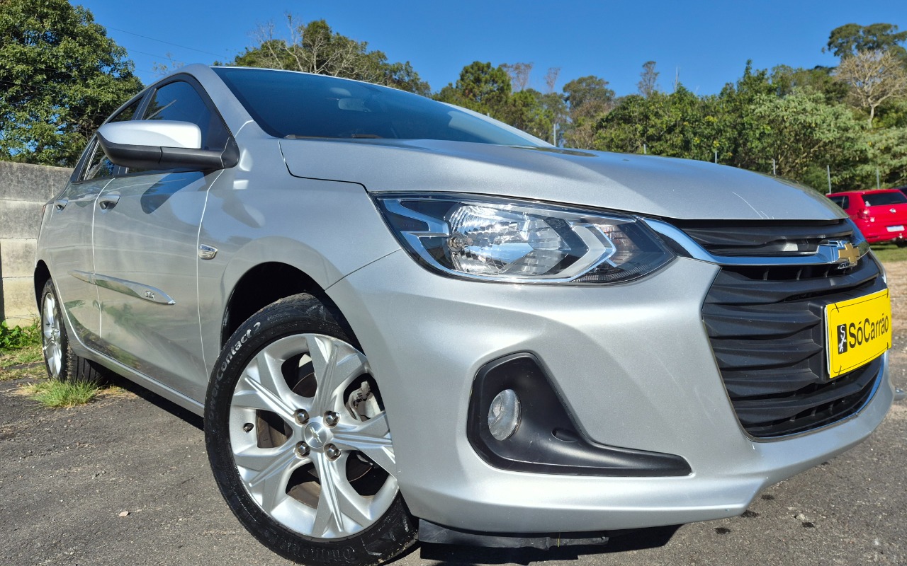 Chevrolet Onix HATCH LTZ 1.0 12V TB Flex 5p Mec. na cor Prata em Almirante Tamandaré / PR - 2624848