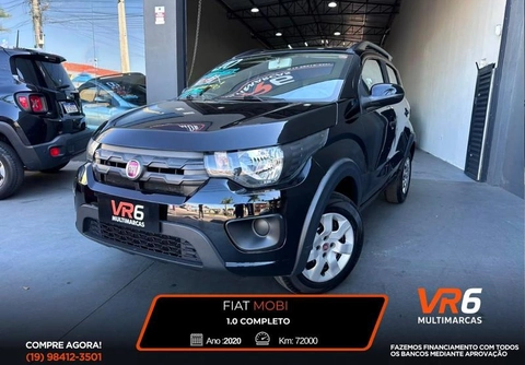 Fiat Mobi 2020 Preto — foto 1 de 3