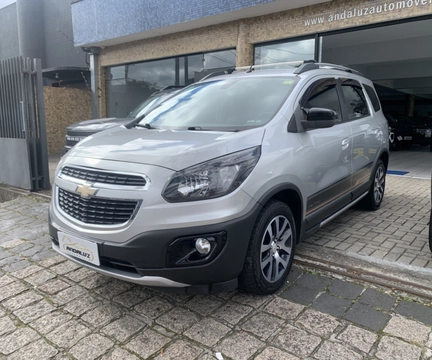 Chevrolet Spin 2018 Prata — foto 1 de 3