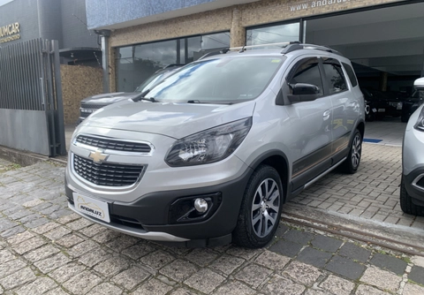 Chevrolet Spin 2018 Prata — foto 1 de 3