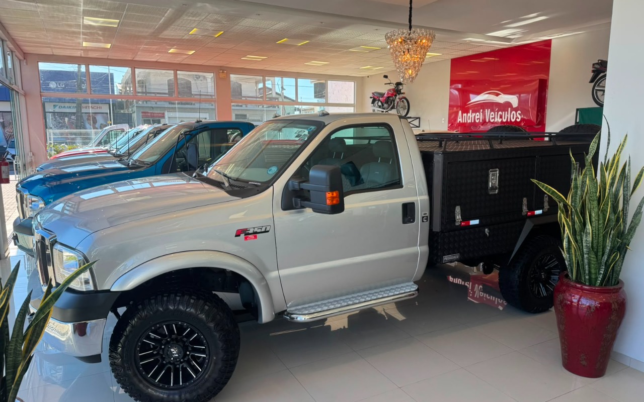 Ford F-350 2p (diesel)(E5) 2017 Prata — foto 1 de 3
