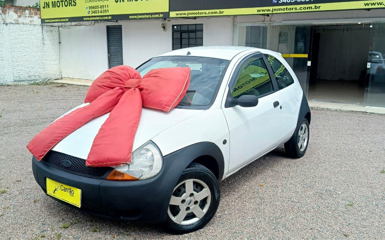 Ford Ka GL 1.0i Zetec Rocam 2007 Branco — foto 1 de 3
