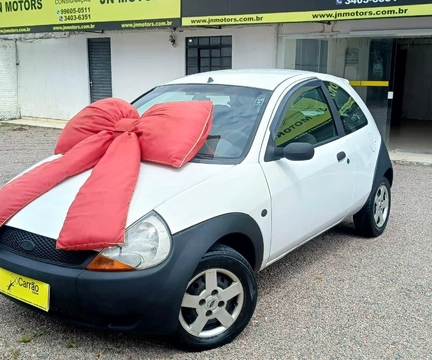 Ford Ka GL 1.0i Zetec Rocam 2007 Branco — foto 1 de 3