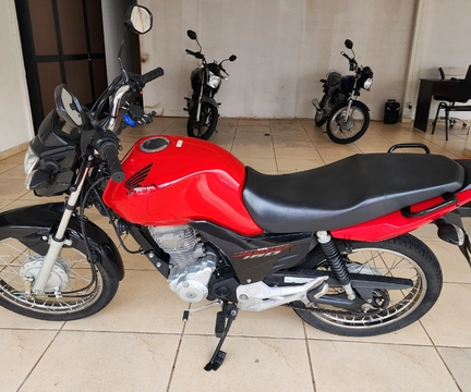 Honda CG 160 START 2021 Vermelho — foto 1 de 3