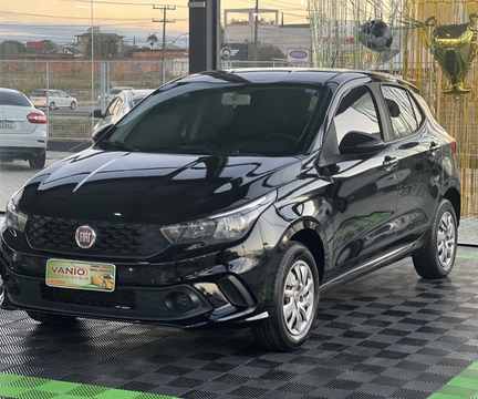 Fiat Argo 1.0 6V Flex 2018 Preto — foto 1 de 3