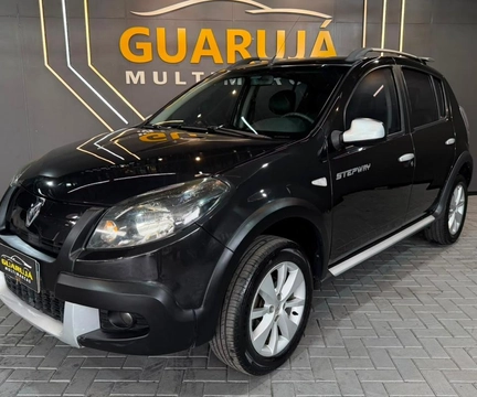 Renault Sandero 2012 Preto — foto 1 de 3