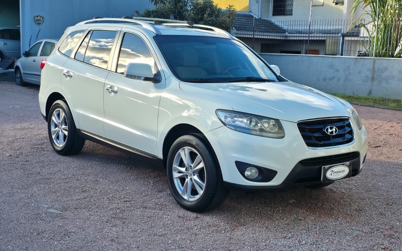 Hyundai Santa Fé 2012 Branco — foto 1 de 3