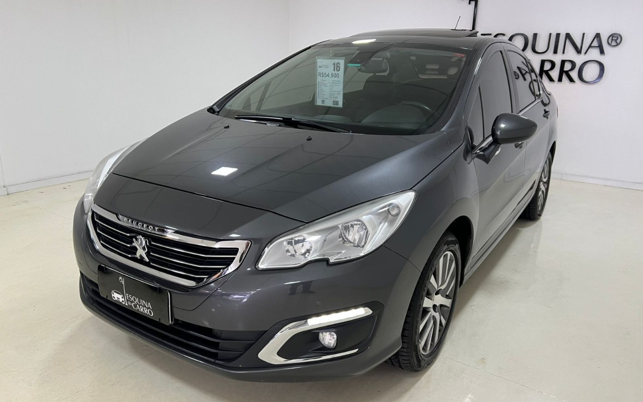 Peugeot 408 2016 Cinza — foto 1 de 3