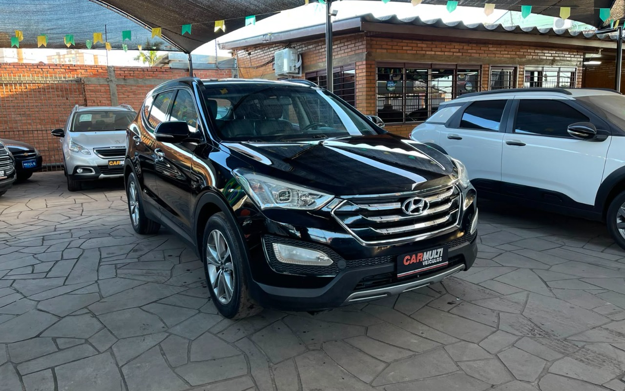 Hyundai Santa Fé 2016 Preto — foto 1 de 3
