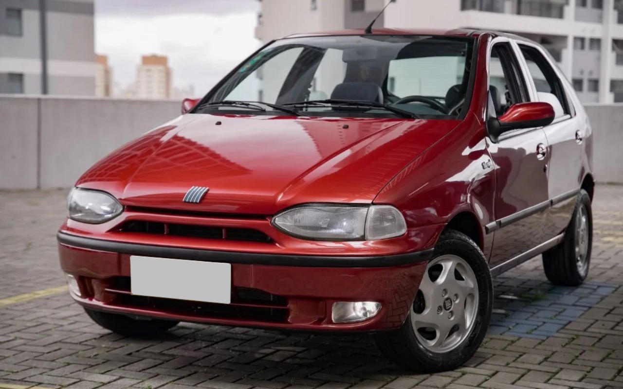 Fiat Palio EDX 1.0 mpi 4p 1997 Vermelho — foto 1 de 3