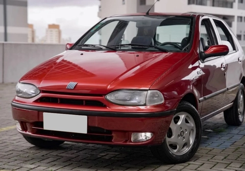 Fiat Palio EDX 1.0 mpi 4p 1997 Vermelho — foto 1 de 3