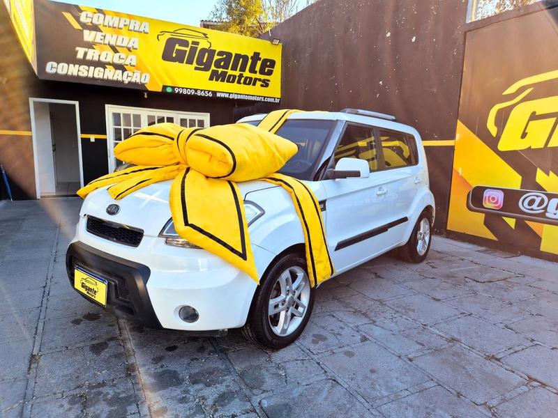 Kia SOUL 1.6/ 1.6 16V FLEX Aut. na cor Branco em São José dos Pinhais / PR - 26455