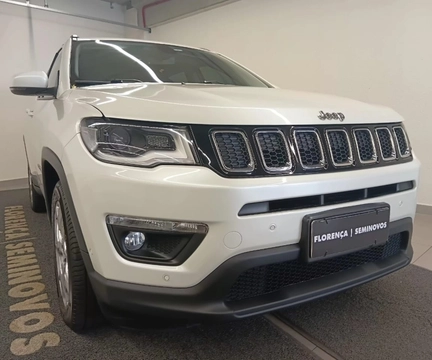 Jeep Compass 2021 Branco — foto 1 de 3