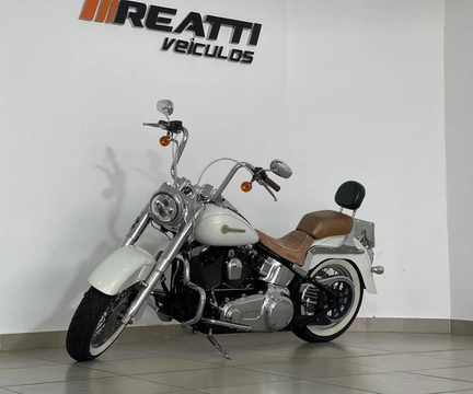 Harley-Davidson SOFTAIL DELUXE FLSTN 2008 Branco — foto 1 de 3