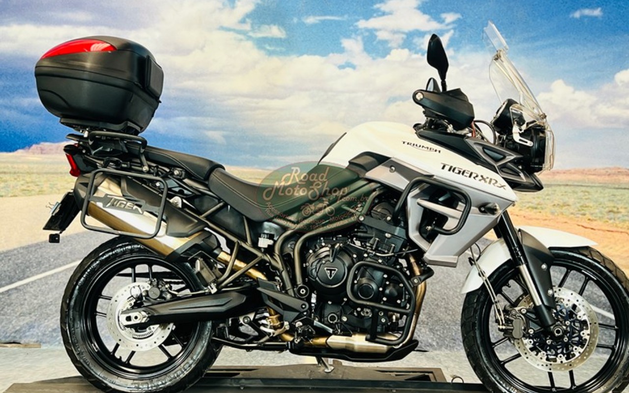 TRIUMPH TIGER 800 XRX 2017 Branco — foto 1 de 3