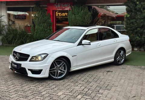 Mercedes-Benz C-63 AMG 6.2 V8 Aut. 2013 Branco — foto 1 de 3