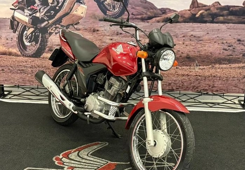 Honda CG 150 FAN ESi/ 150 FAN ESi FLEX 2013 Vermelho — foto 1 de 3