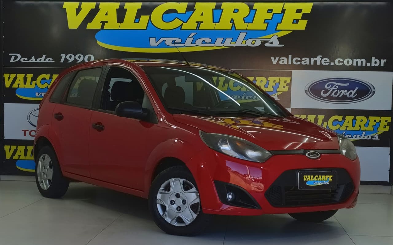 Ford Fiesta 1.0 8V Flex/Class 1.0 8V Flex 5p na cor Vermelho em Campinas / SP - 2663657