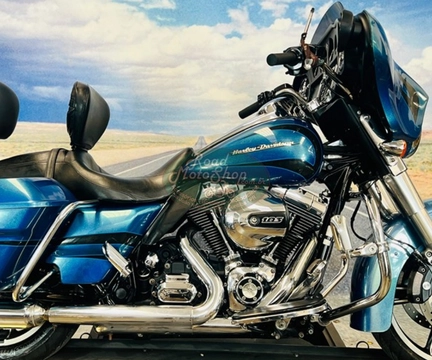 HARLEY-DAVIDSON STREET GLIDE FLHX 2014 Azul — foto 1 de 3