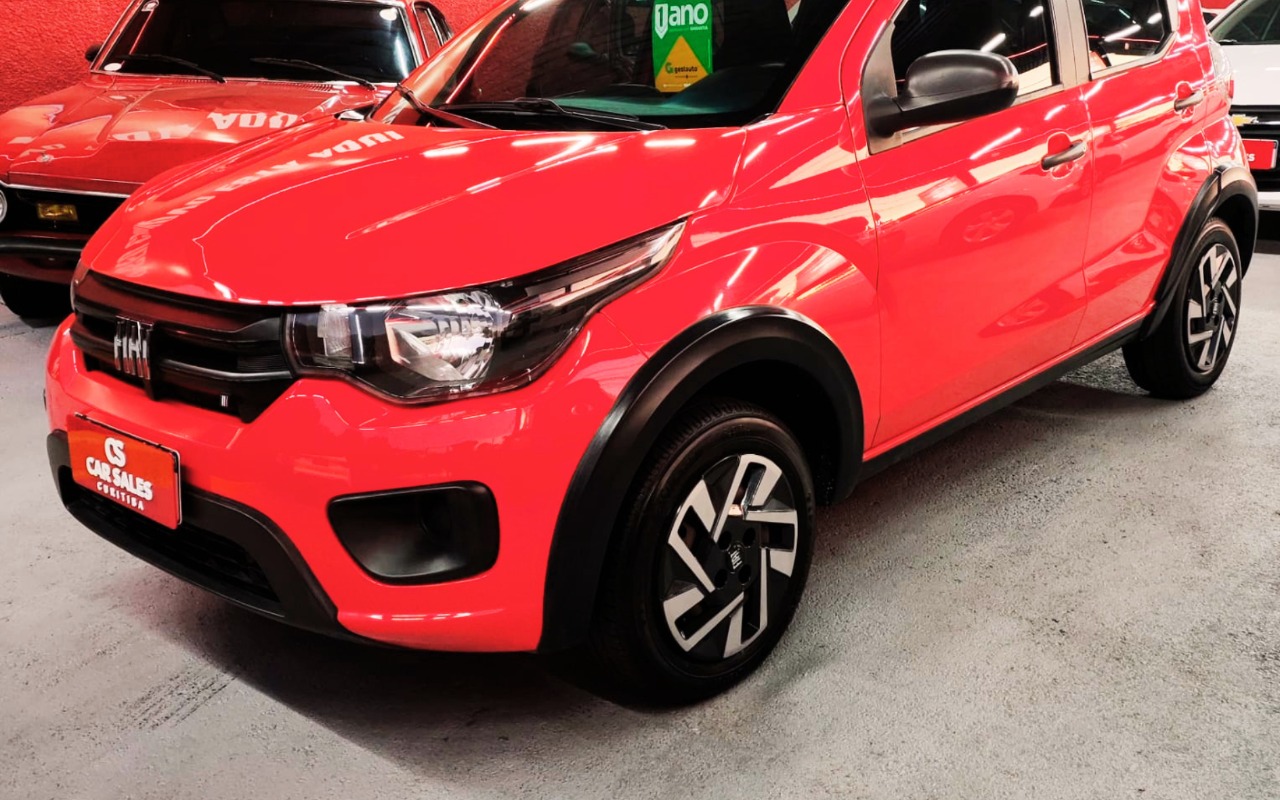 Fiat Mobi 2021 Vermelho — foto 1 de 3