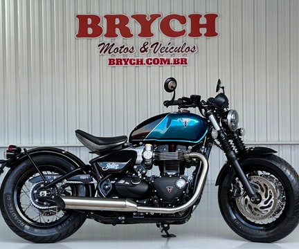 Triumph BONNEVILLE BOBBER 1200cc 2026 Azul — foto 1 de 3