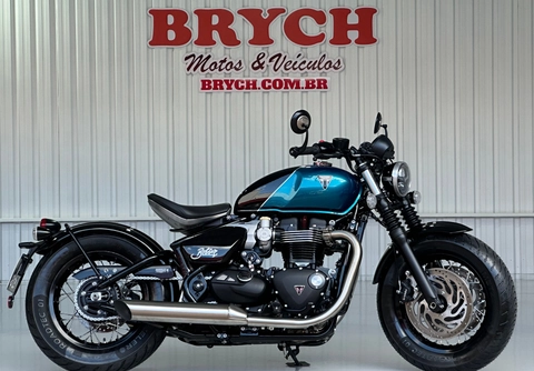 Triumph BONNEVILLE BOBBER 1200cc 2026 Azul — foto 1 de 3