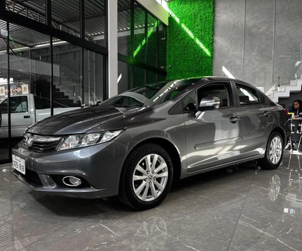 Honda Civic 2014 Cinza — foto 1 de 3