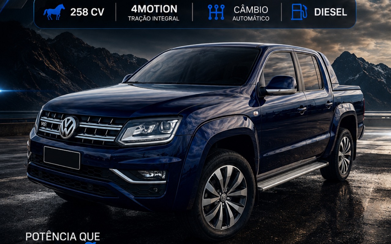 Volkswagen Amarok Extreme CD 3.0 4x4 TB Dies. Aut. na cor Azul em Matinhos / PR - 2697532