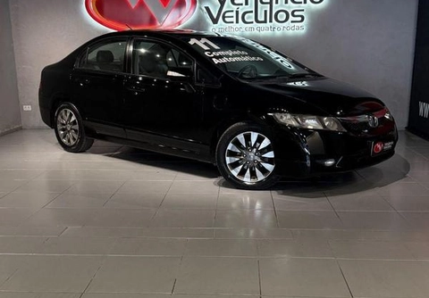 Honda Civic 2011 Preto — foto 1 de 3