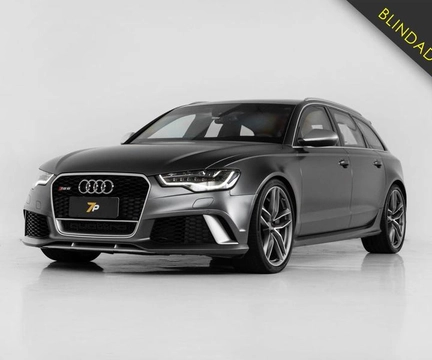 Audi RS6 2014 Cinza — foto 1 de 3
