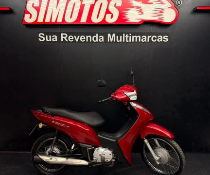 Honda BIZ 125 ES/ 125 ES FLEX 2014 Vermelho — foto 1 de 3