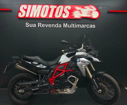 BMW F 800 GS Triple Black/trophy 2018 Branco — foto 1 de 3