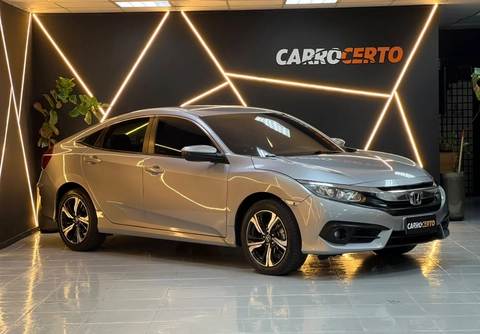 Honda Civic 2018 Prata — foto 1 de 3