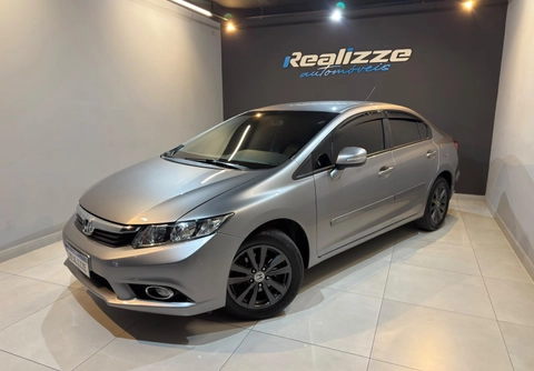 Honda Civic 2014 Cinza — foto 1 de 3