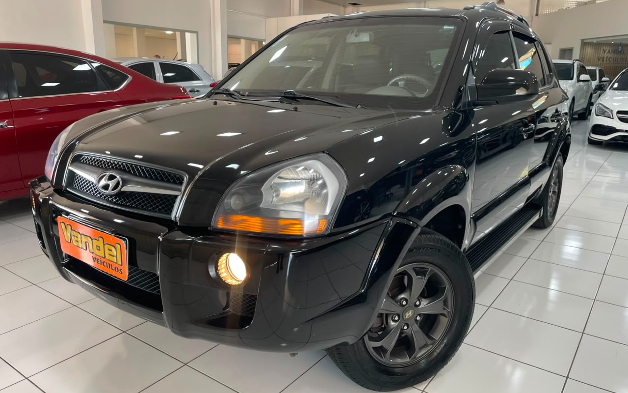 Hyundai Tucson 2.0 16V Flex Aut. 2015 Preto — foto 1 de 3