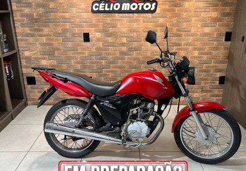 Honda CG 125 FAN / FAN KS / 125 i FAN 2013 Vermelho — foto 1 de 3