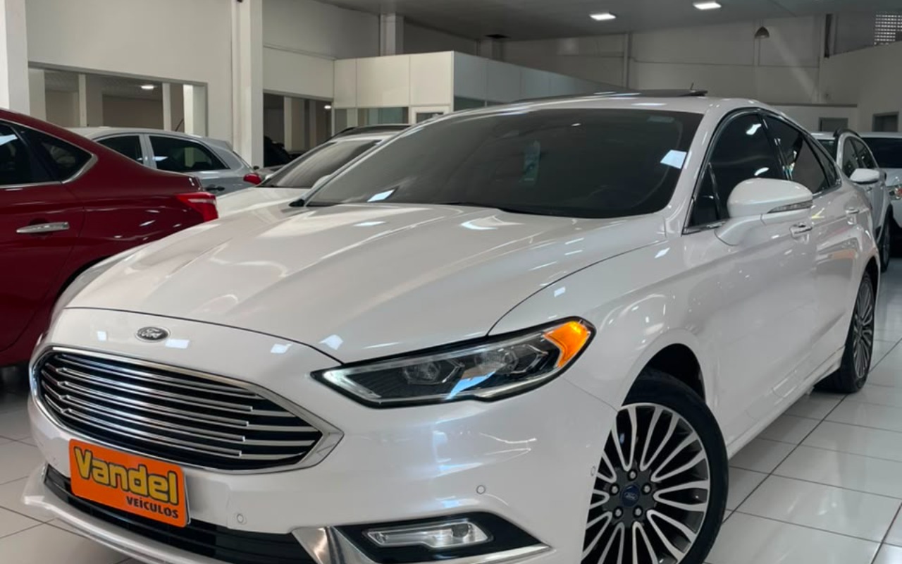 Ford Fusion 2017 Branco — foto 1 de 3